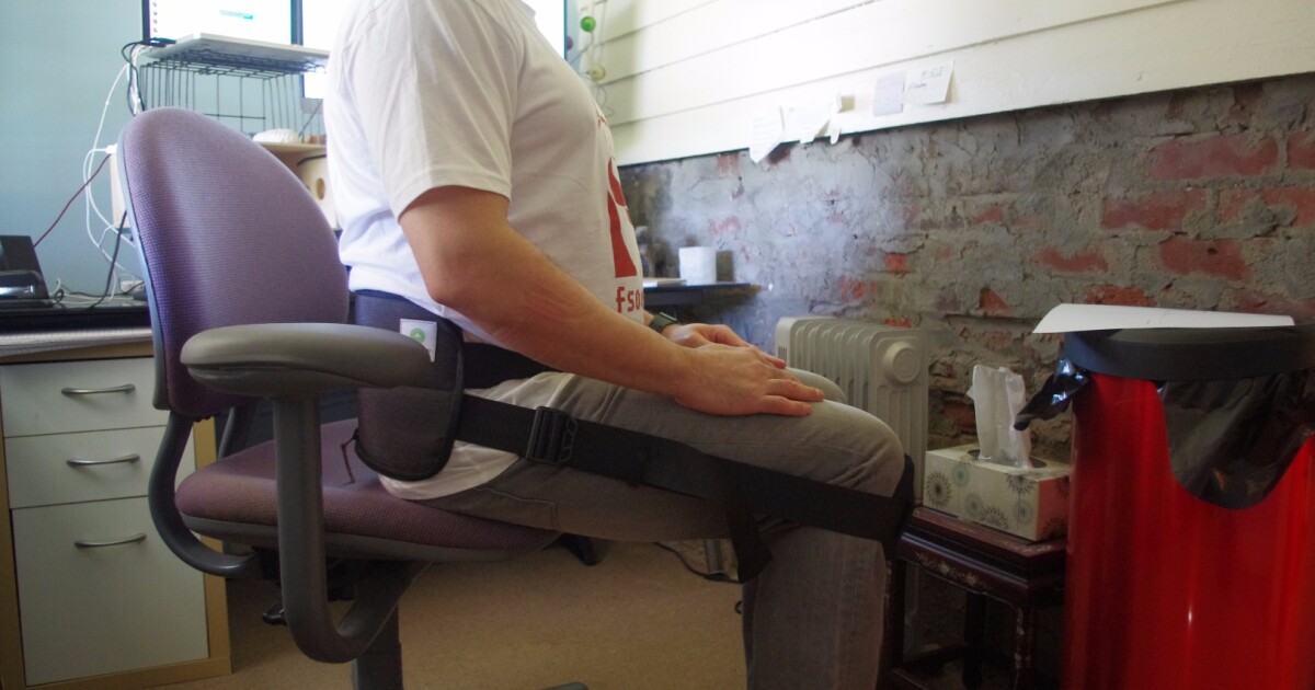 Review Strapping up for less pain with Better Back gizmo