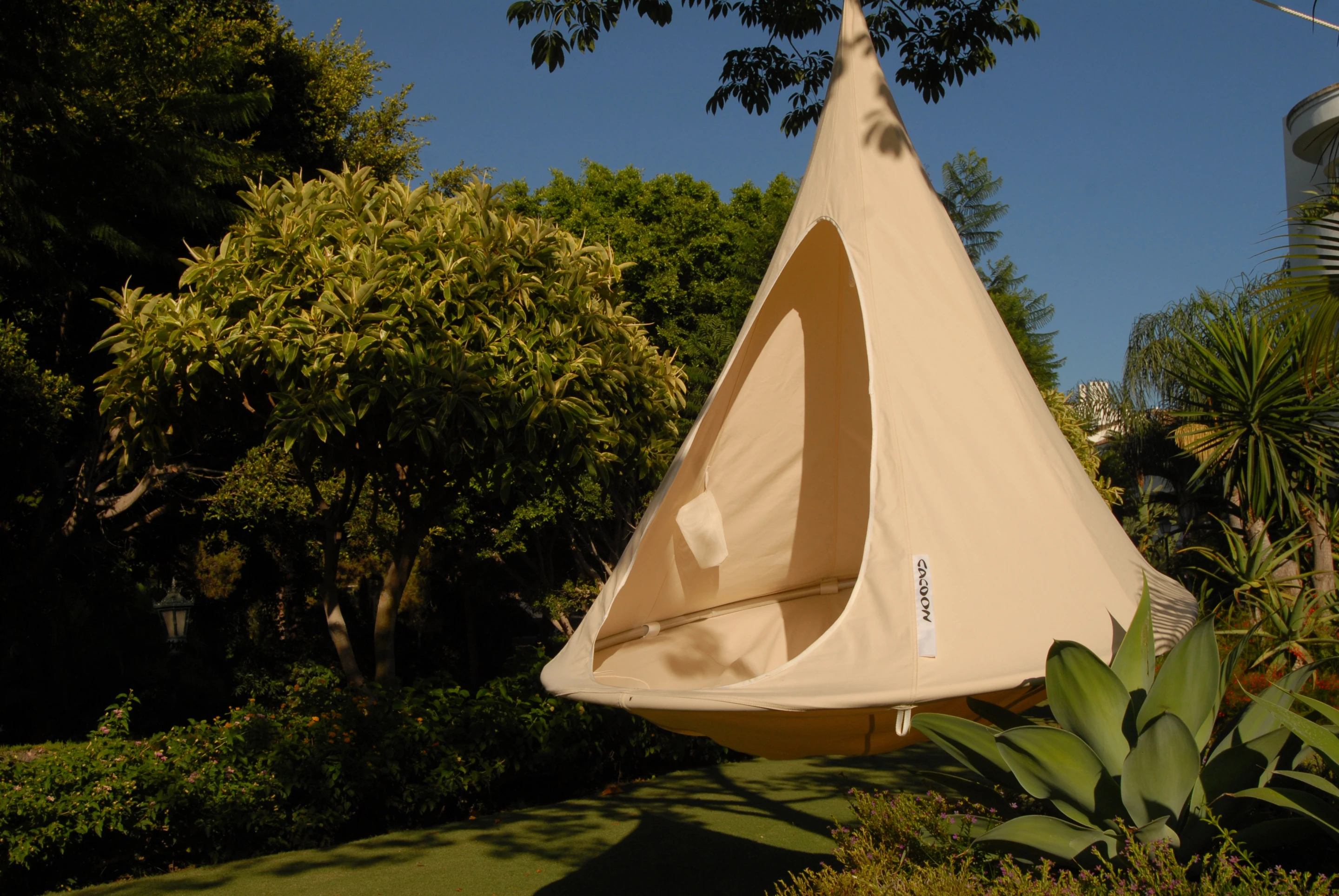 Cacoon provides an alternative to traditional garden furniture