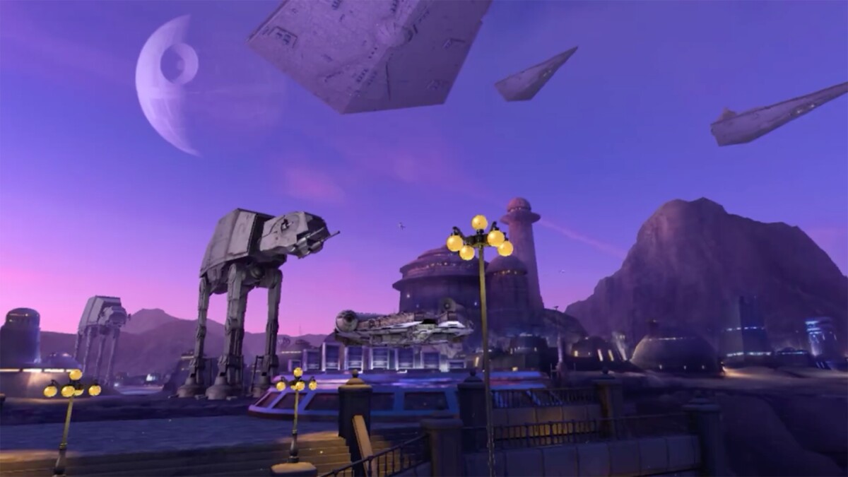 A glimpse of the Star Wars universe in Disney Movies VR