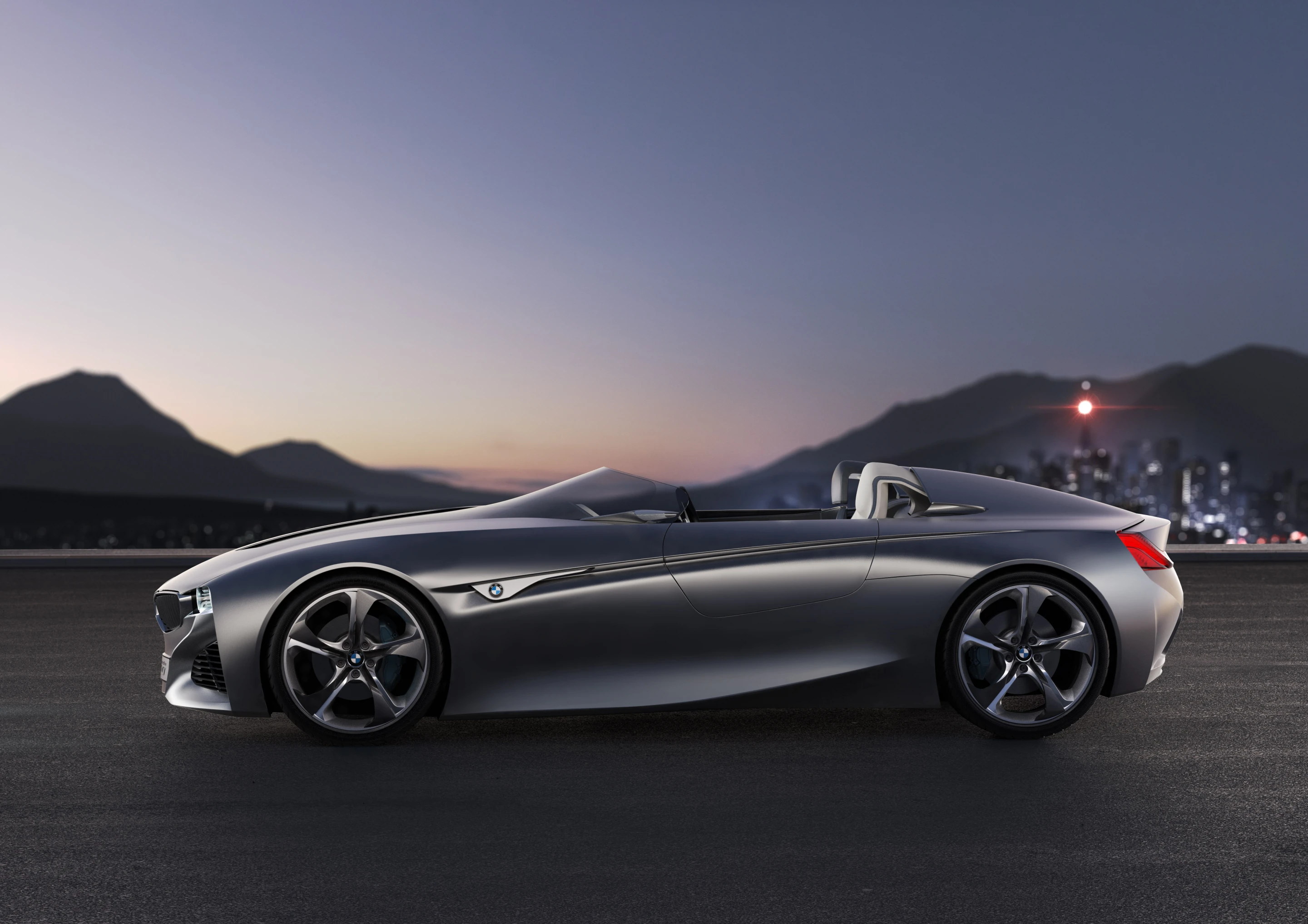 The styling was meant to convey motion, even when the car was at rest