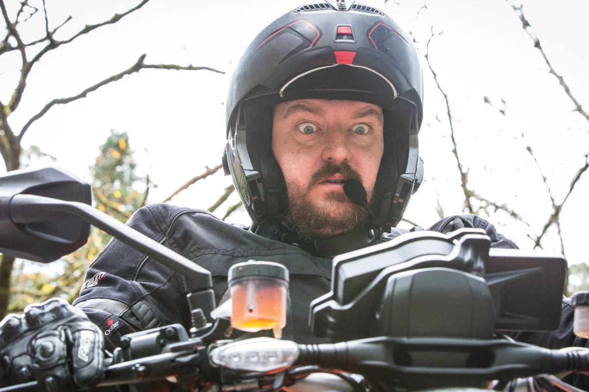 Loz faces his fears and rides the KTM 1290 Super Duke R