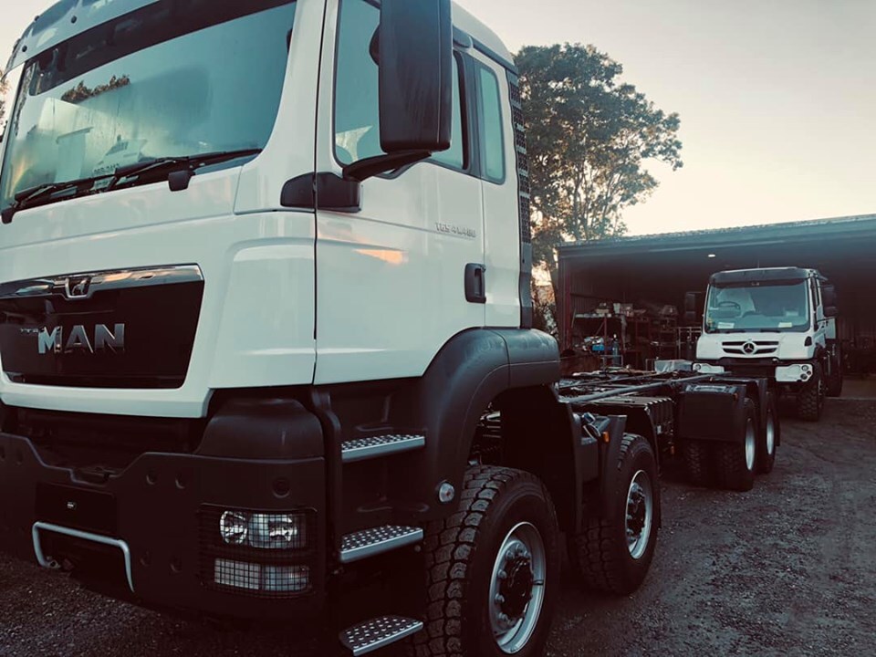 As we've seen a few times in the past, MAN 8x8 vehicles make the star of some truly special globe-traveling vehicles