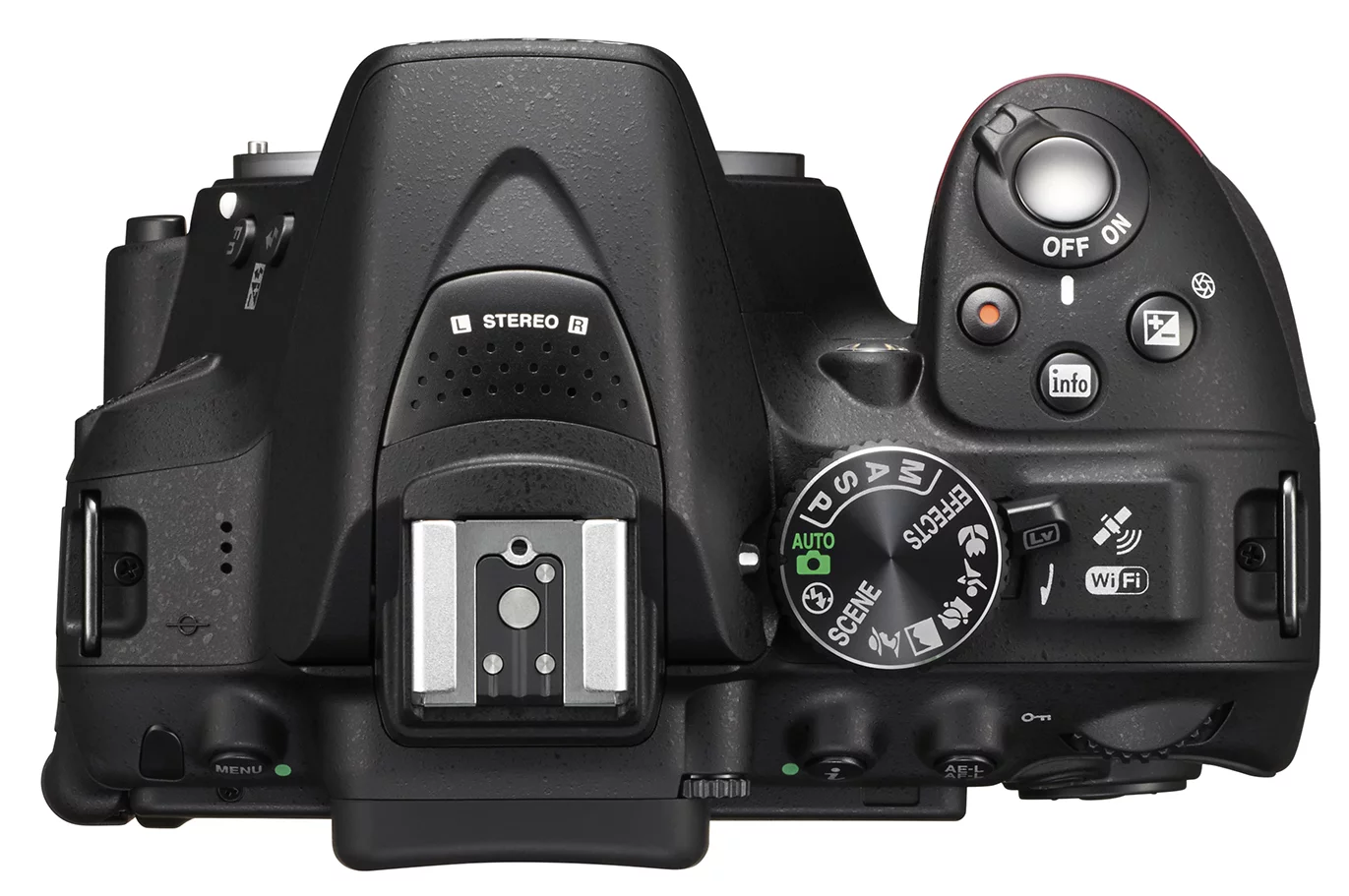 Measuring 125 x 98 x 76 mm (4.9 x 3.9 x 3 inches) and weighing 530 g (1 lb 2.7 oz) the Nikon D5300 is slightly smaller and lighter than its predecessor