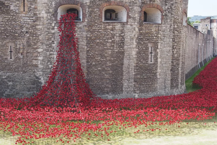 Blood swept lands and seas of red, at the Tower of London (Photo: Adam Williams/Gizmag)