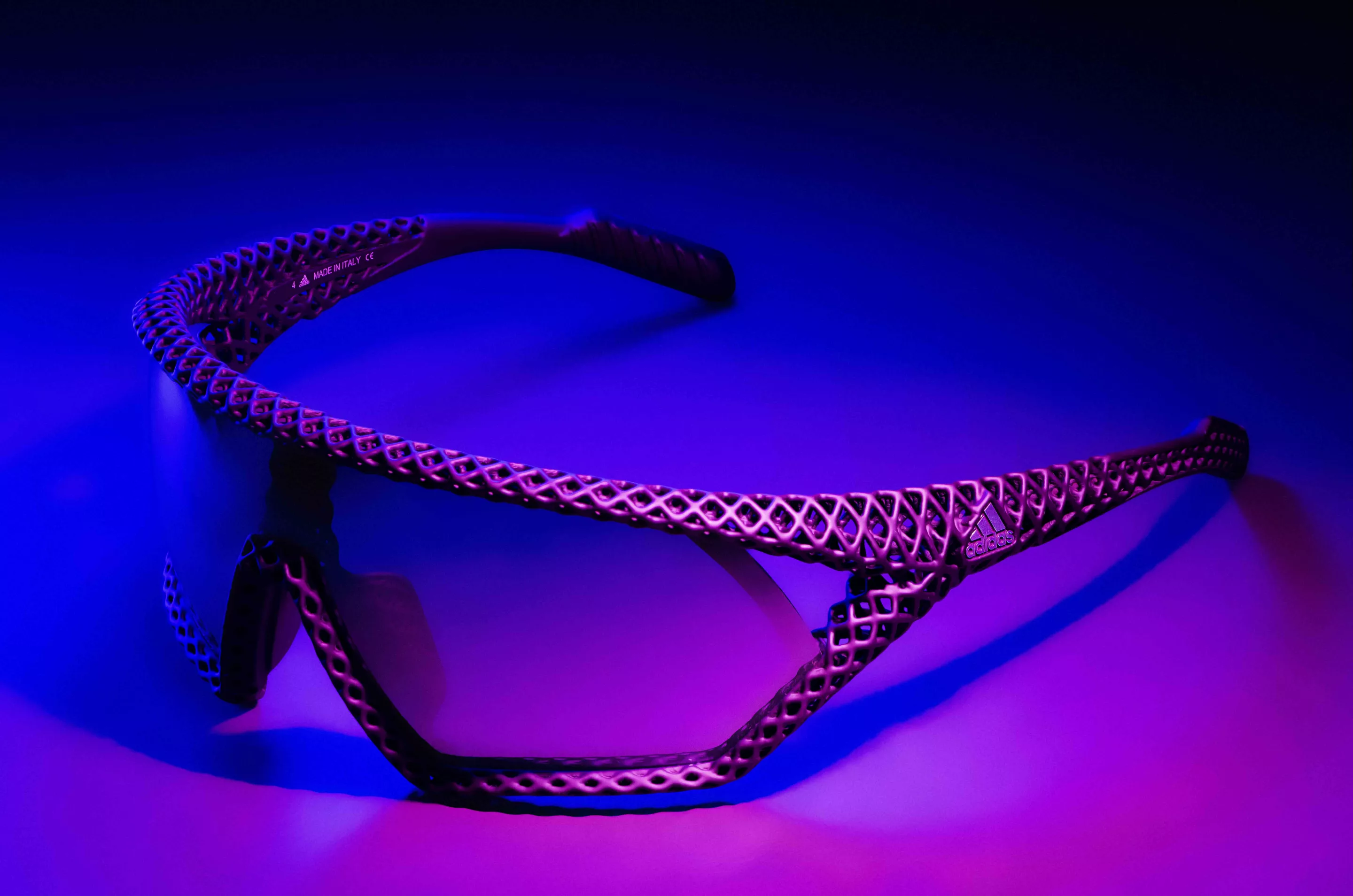The Adidas 3D CMPT sunglasses will be priced at US$415 a pair