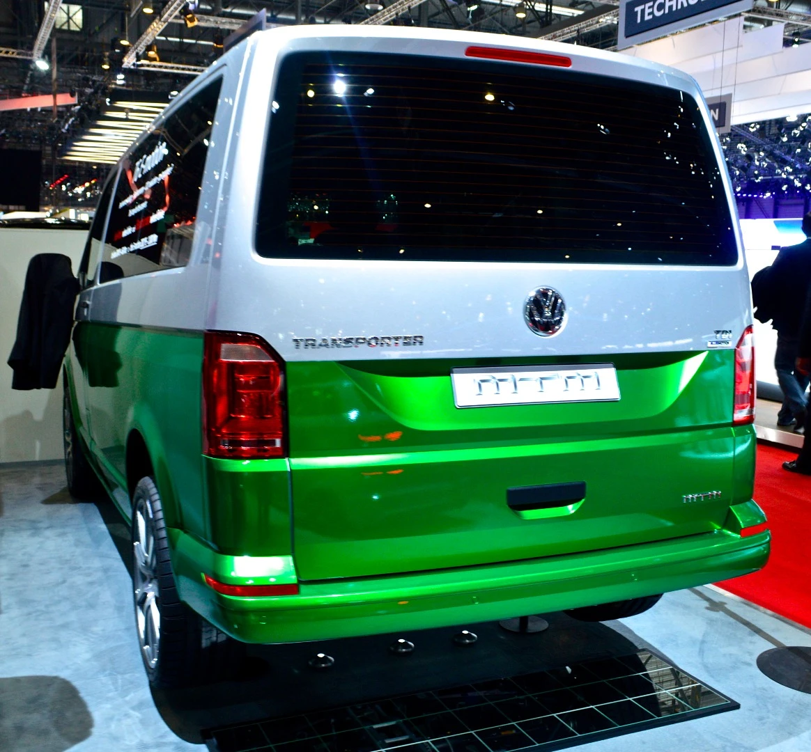 Germany's MTM tuning shop turns the Volkswagen T6 into a hybrid, adding 30 kW of electric motor power at the rear