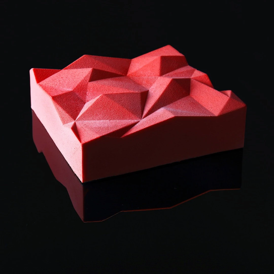 These 3D-printed cake moulds offer strange and geometric edible delights