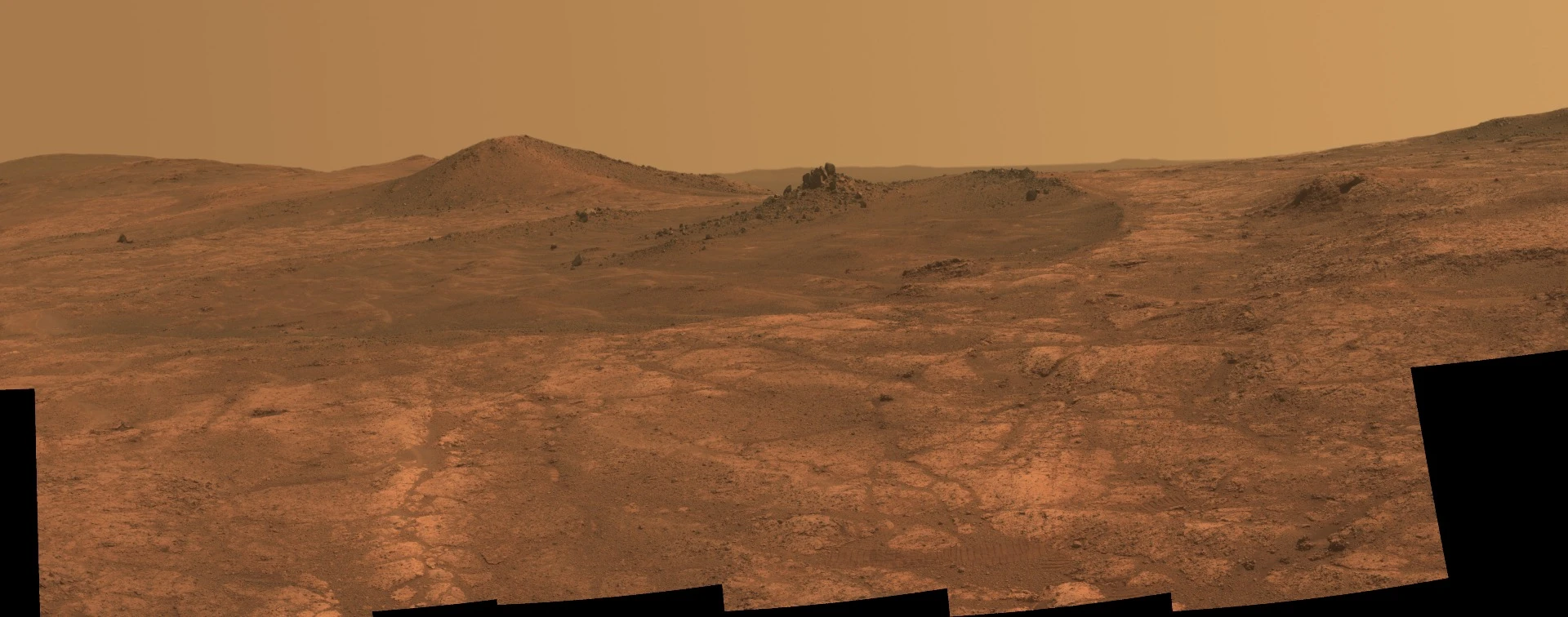 Rock Spire at "Spirit of St Louis" Crater