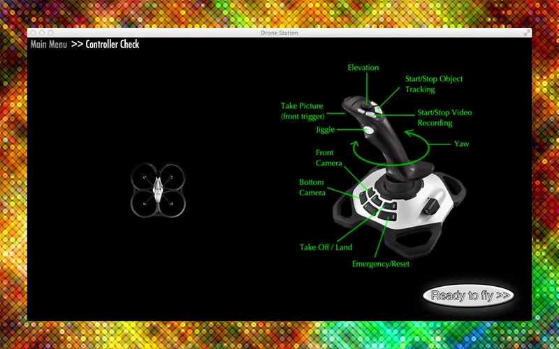 The Drone Station app lets users remotely pilot an AR.Drone quadricopter using video game controllers on a Mac