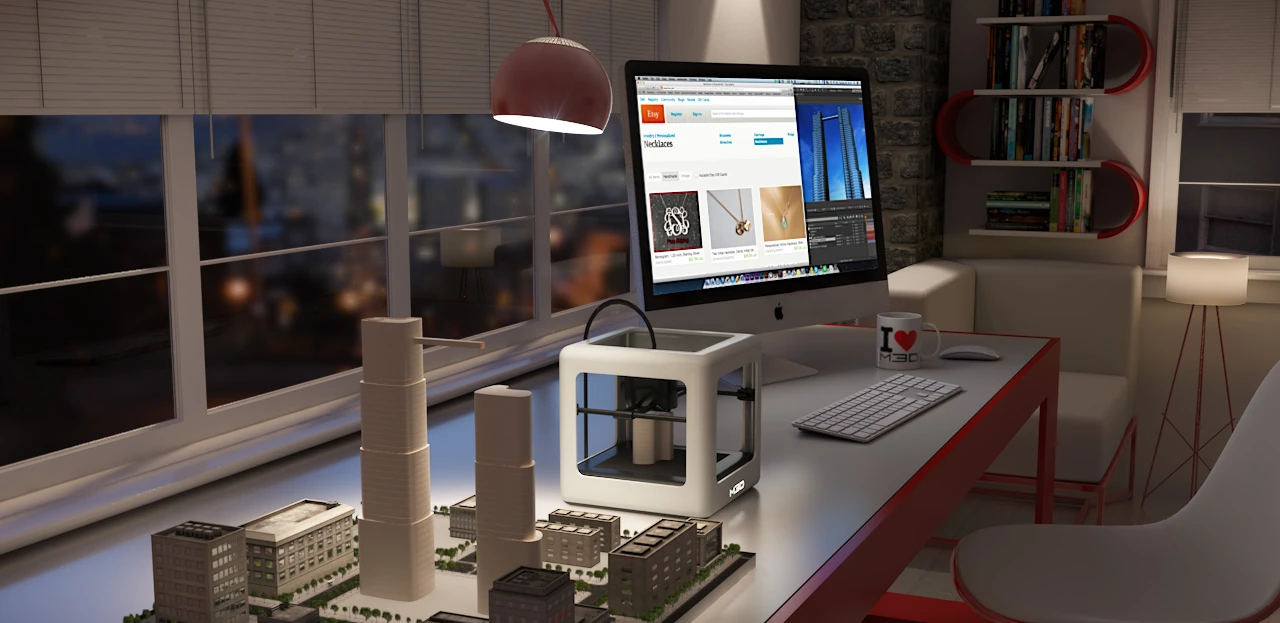 Advanced users can also use open source slicing software with the printer (Photo: M3D)