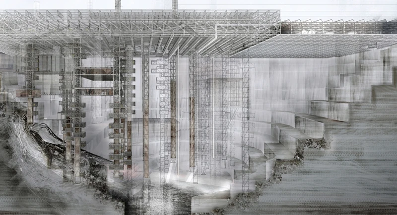 Honorable Mention - Here.After: The Material Processing Machine by Tsang Aron Wai Chun (Hong Kong)