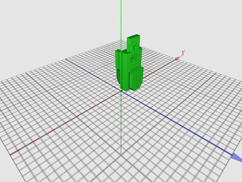 I'm guessing that's the queen model, designed using Tinkercad