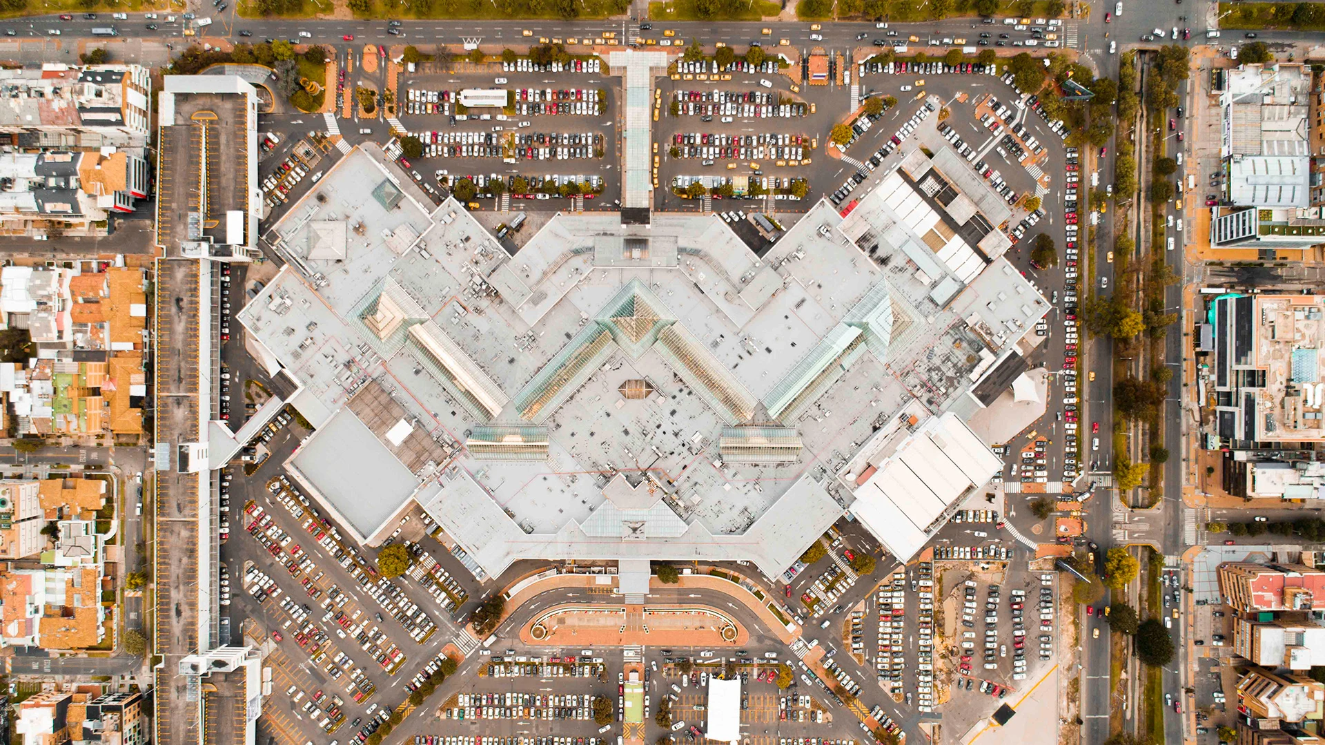 Volume 4 of an ongoing series called Aerial Facades from Camilo Monzón Navas in Colombia (Credit: MonzoonPhoto Behance CC BY-NC-ND 4.0)