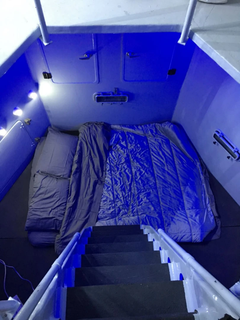 The Lunar Lander's bedroom