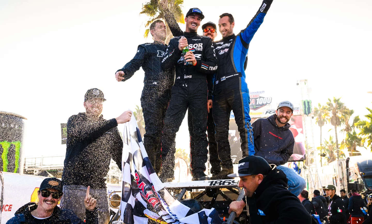 The champagne of victory