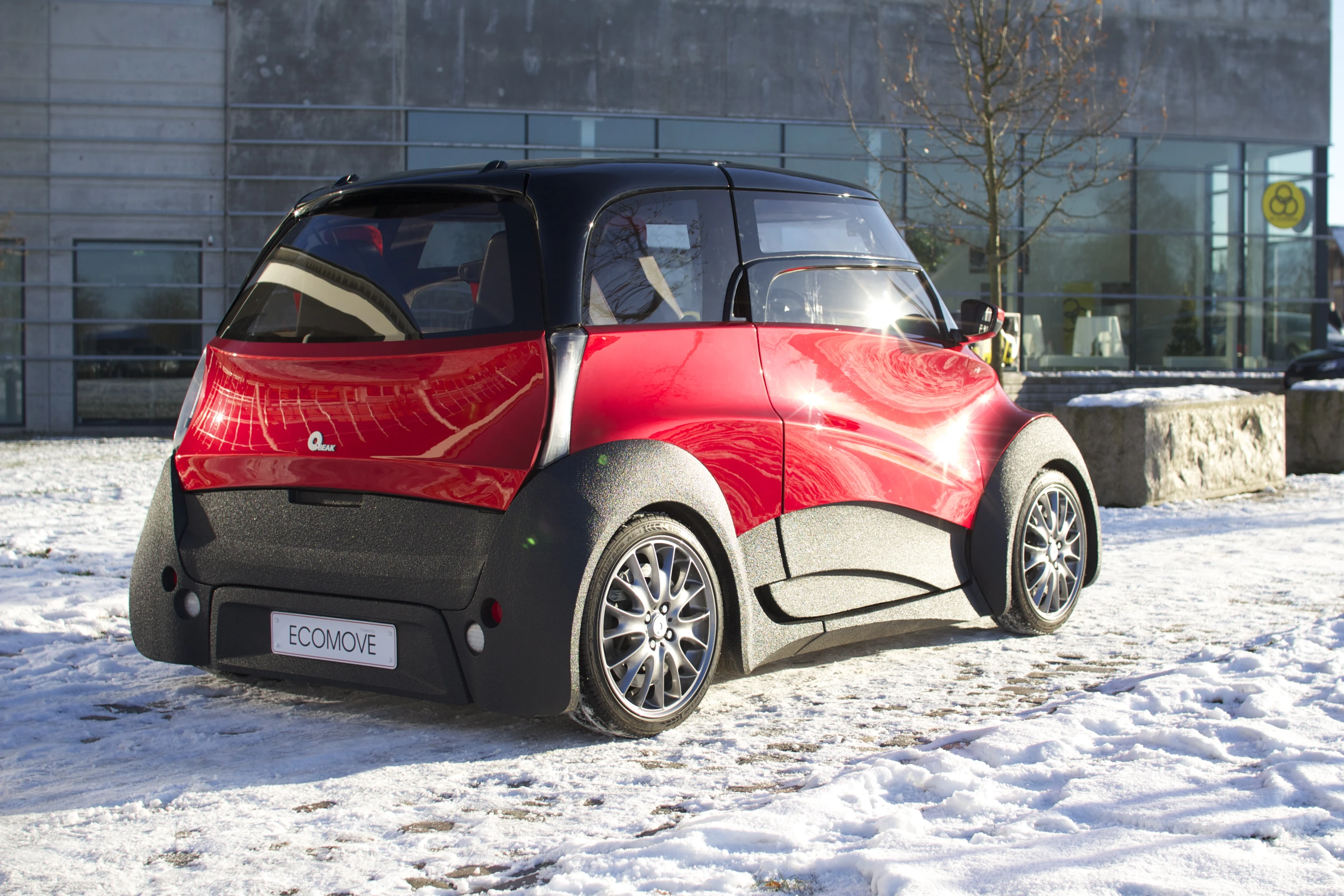 The coating of the EPP bodywork is completely new, and is claimed to flexible and robust enough to cope with small bumps