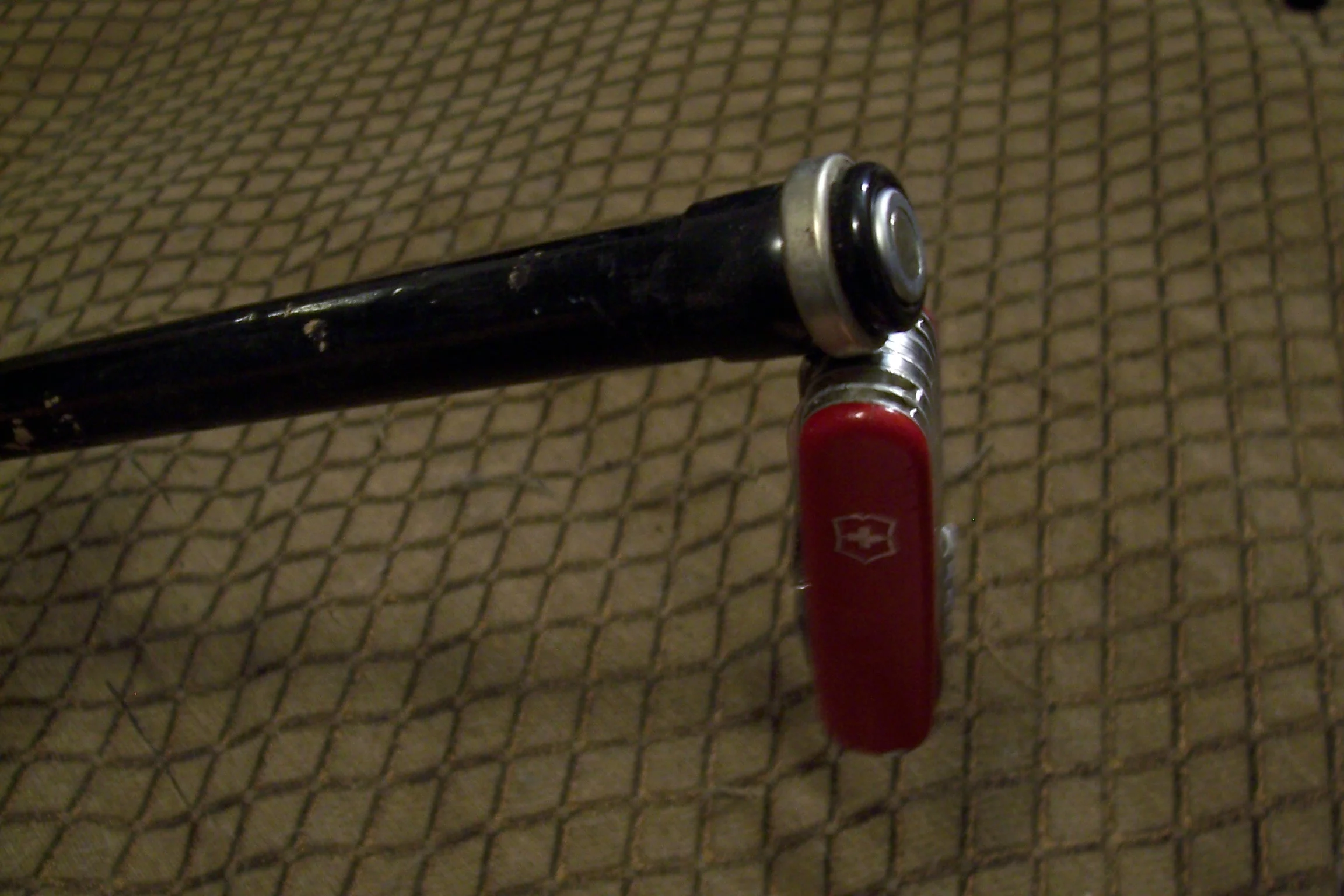 The magnetic attachment on The Eye's Nightmare Cane