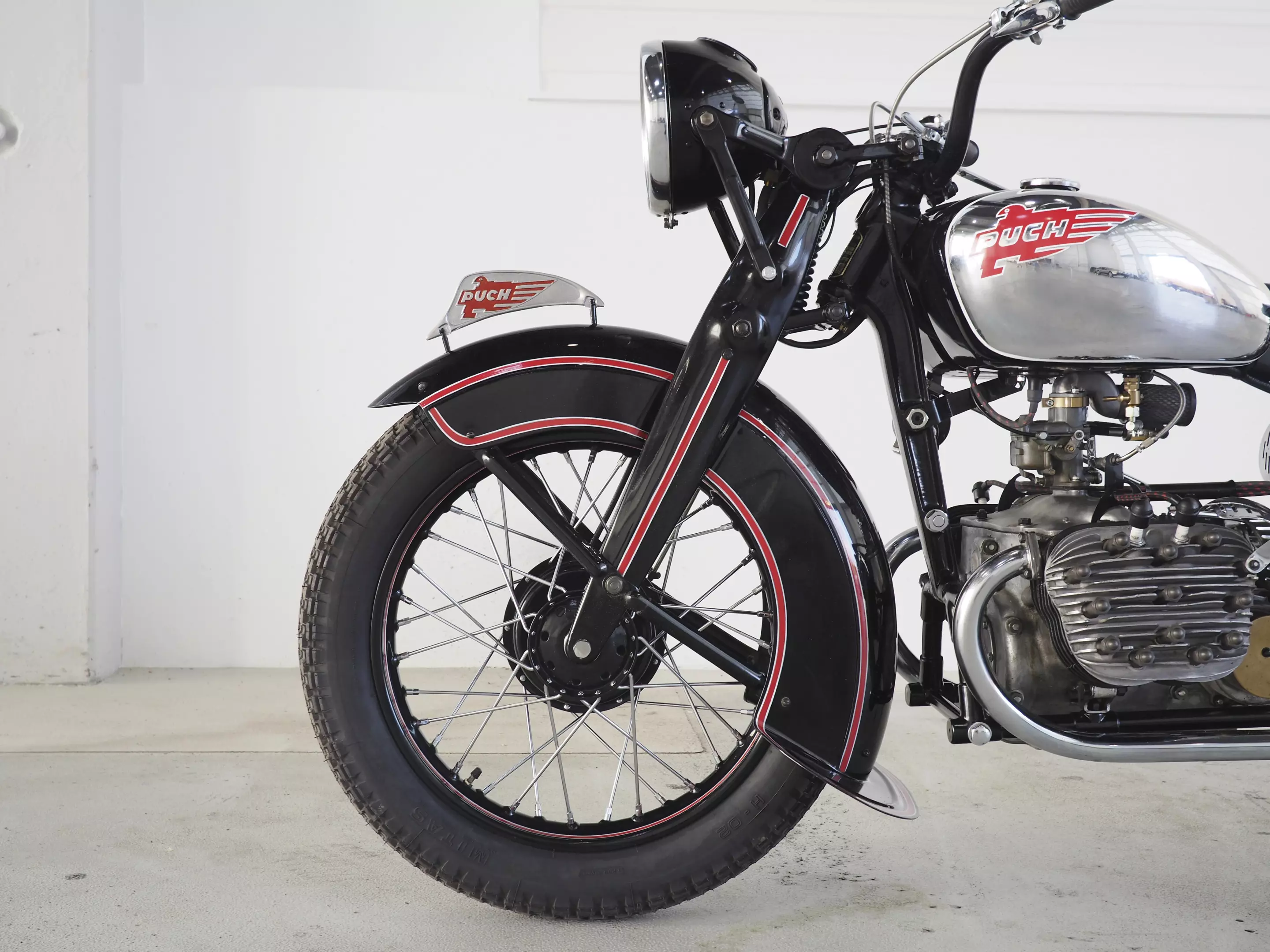 1936 Puch 800 | Dorotheum Auctions, Vienna | Sold 29 August, 2020 | EUR 115,000 (US$136,900) | Estimate: EUR 90,000 to EUR 120,000 (USD$110,000 to $140,000)