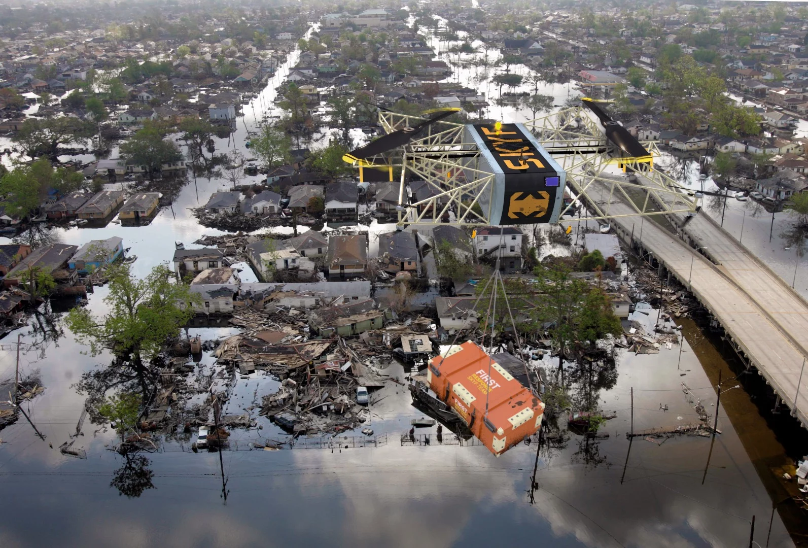 ARDN's SKYF: potential for disaster relief