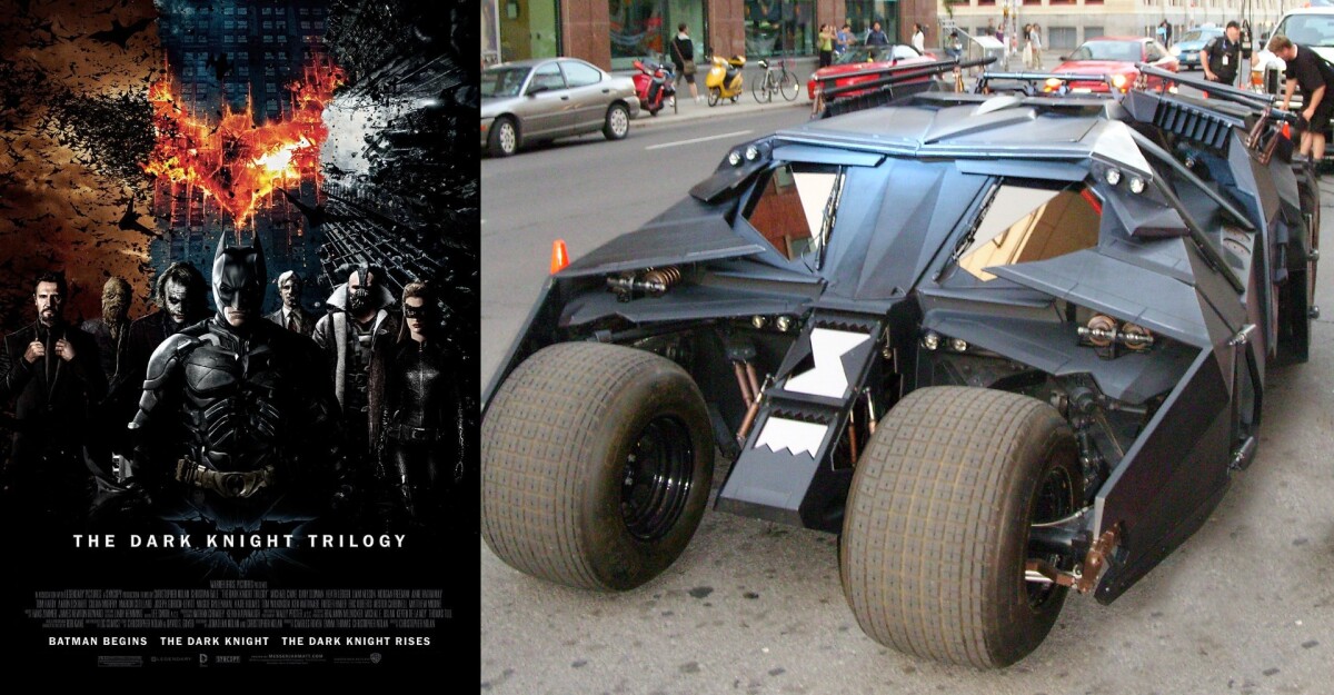 Batmobile "Tumbler" on display in front of Scotiabank Theatre, Toronto, Canada, July 11, 2008. Image: Alexander Laney