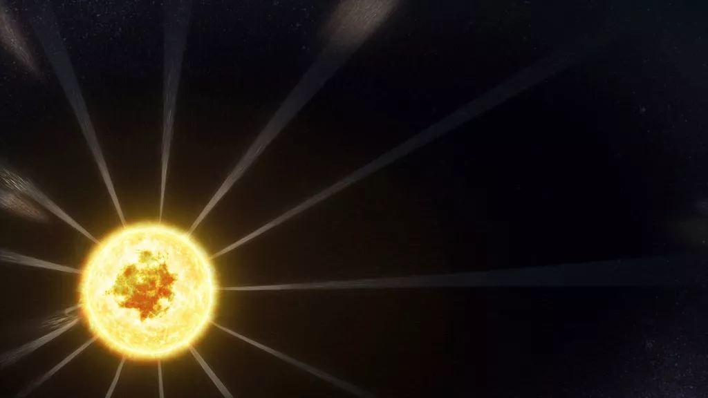 First results from NASA's Parker Solar Probe show flips in the direction of the magnetic field, which flows out from the Sun