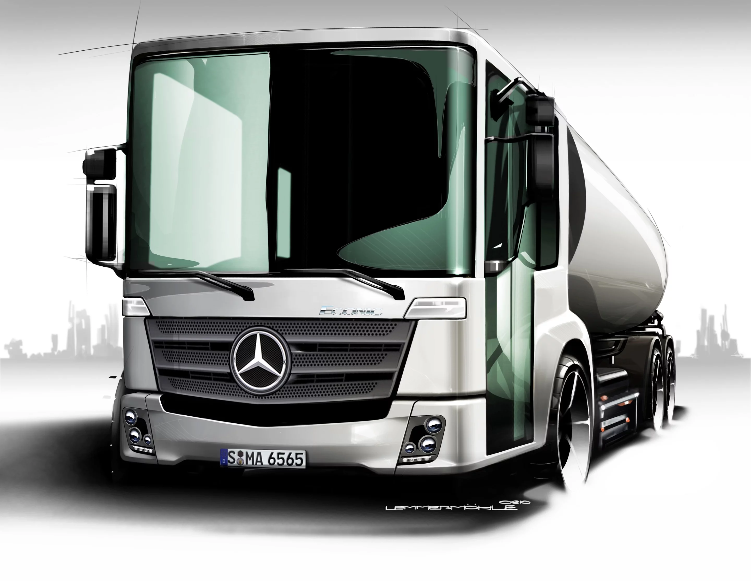 Newly improved Econic uses 4 percent less fuel than previous