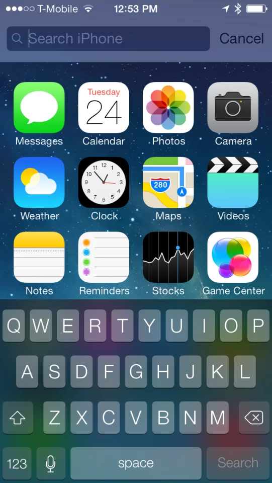 Apple's tap-only keyboard looks pretty antiquated in 2013