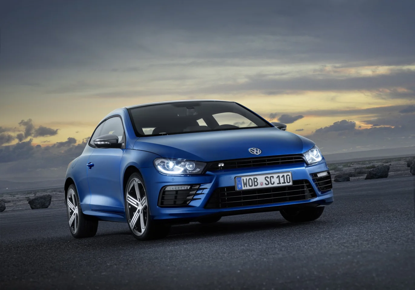 VW has updated the Scirocco's front and rear bumpers