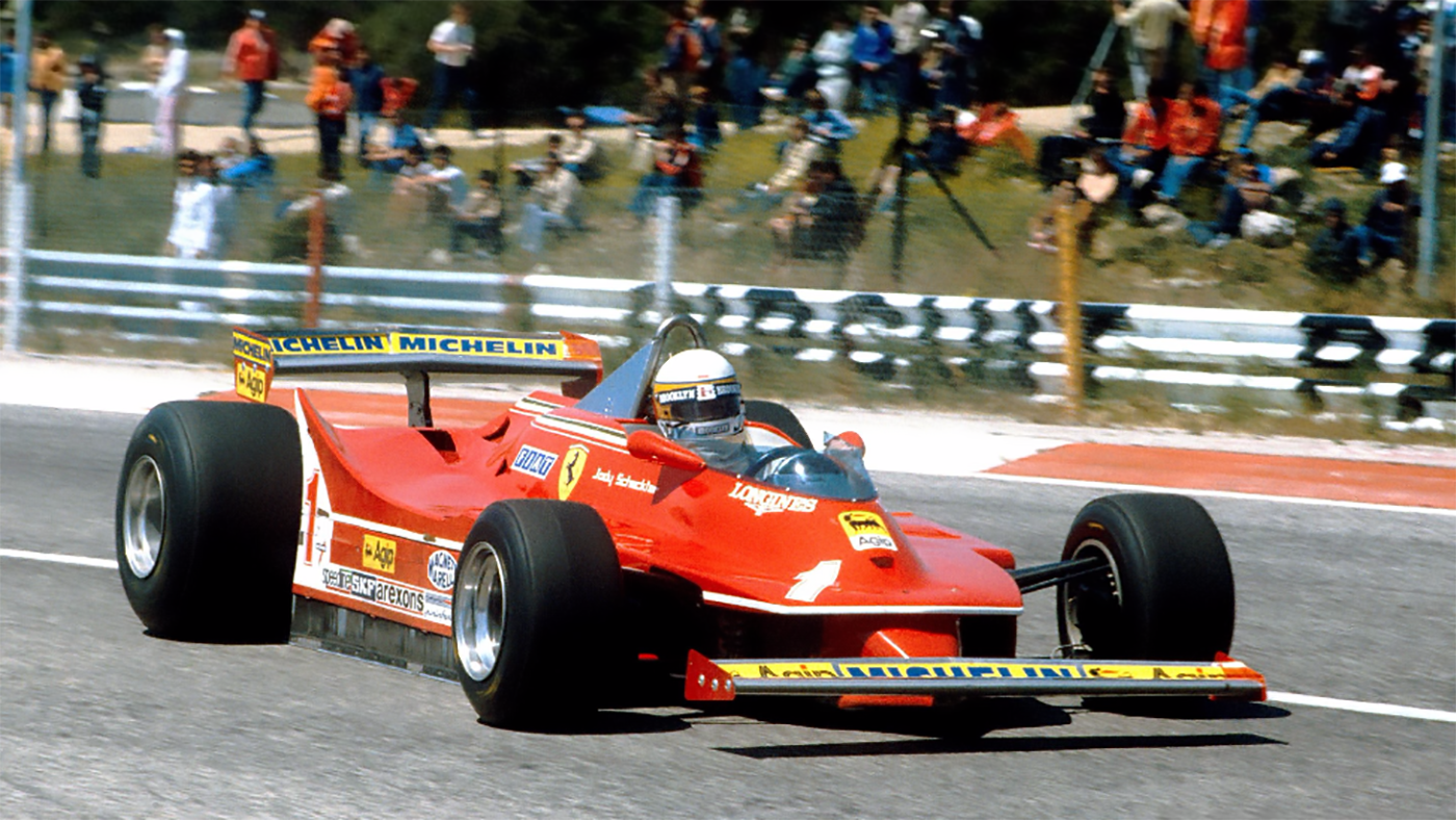 No Sale | 1980 Ferrari 312 T5 Formula 1Jody Scheckter's main car in the 1980 season following his 1979 title win. Didn't win a race despite carrying the number one plate.Official Auction Description: BonhamsLot 45