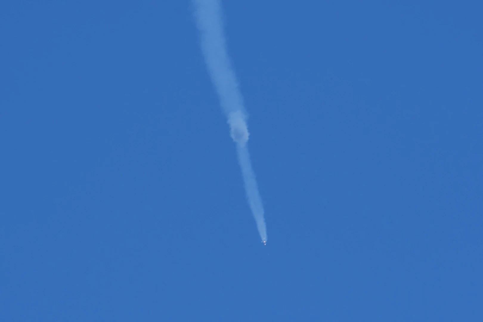 The crew capsule separated automatically