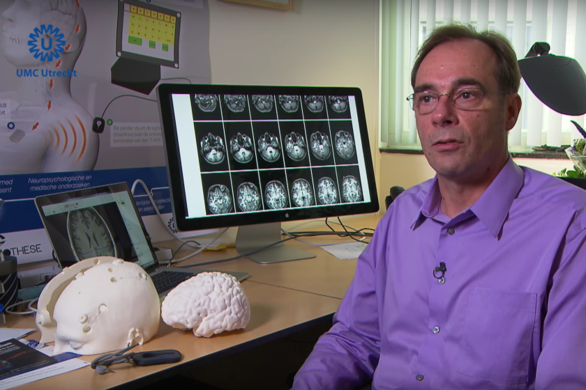 "This is a major breakthrough in achieving autonomous communication among severely paralyzed patients," says Nick Ramsey, Professor of Cognitive Neuroscience at UMC Utrecht.