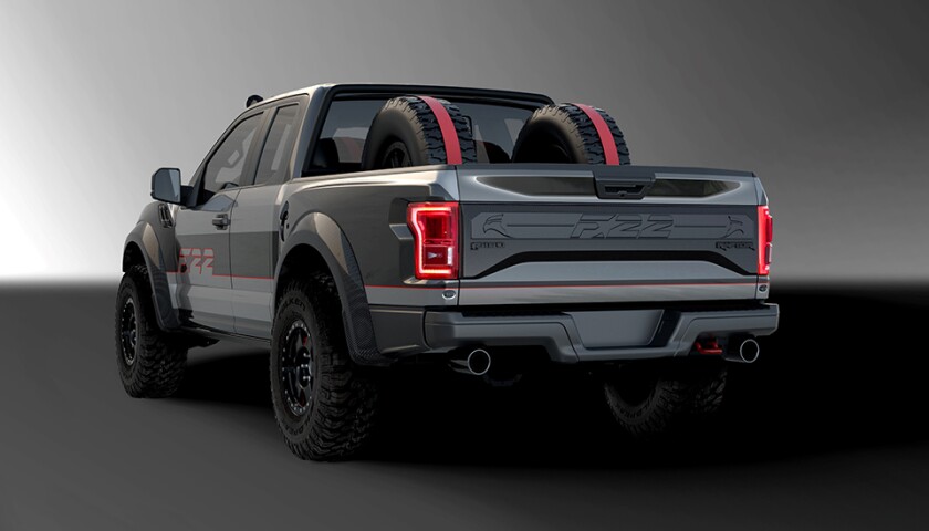 The one-off has an extra 95 hp over the already-powerful standard Raptor