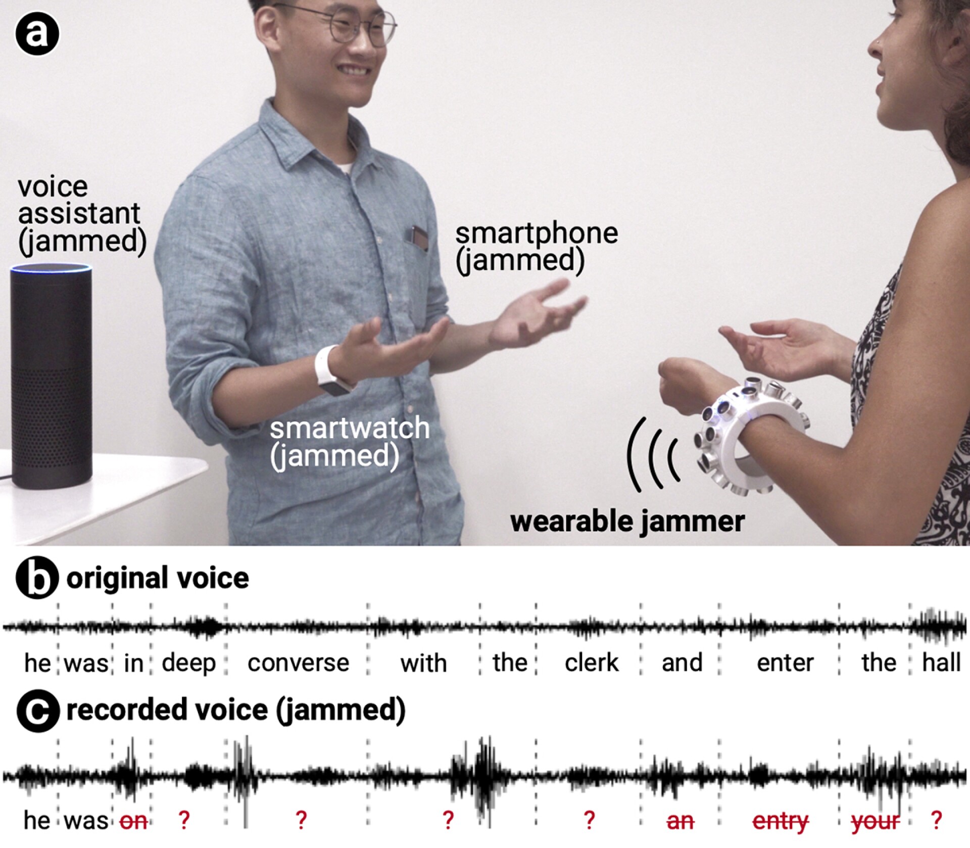 Researchers build wearable jammer to stop smart speakers listening in