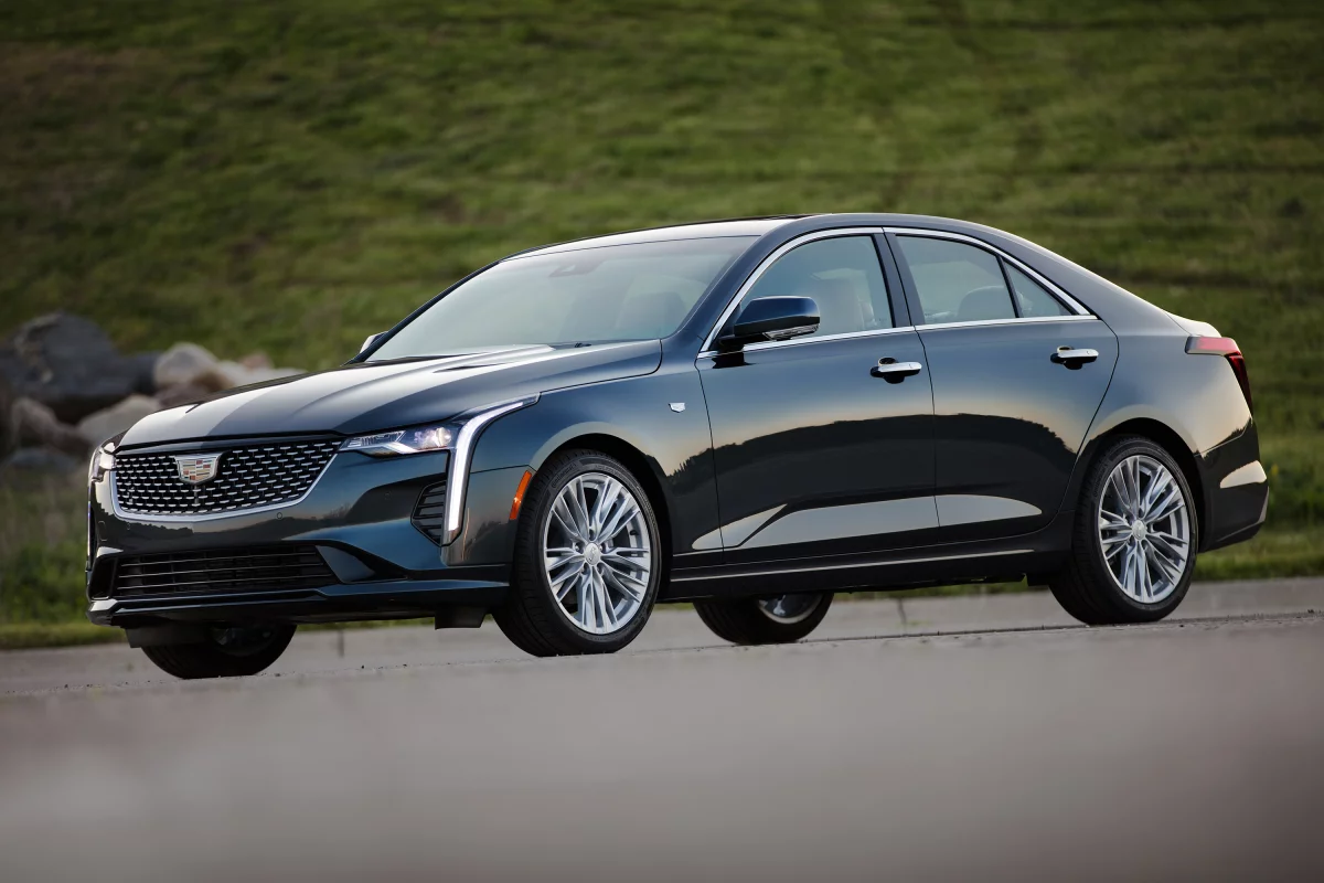 The 2020 Cadillac CT4 is all-new and utilizes Caddy's rear-wheel drive platform as its basis