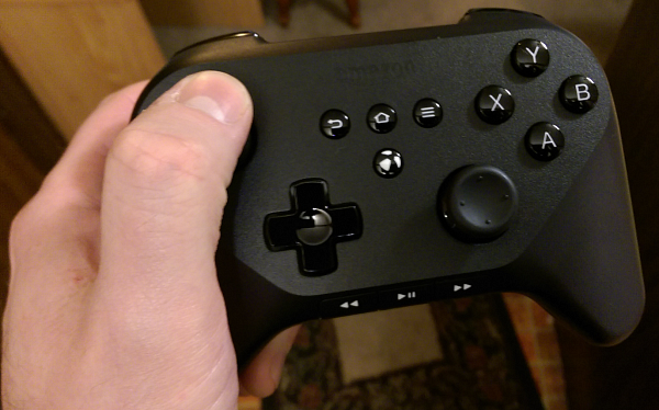 The controller is well built and quite responsive