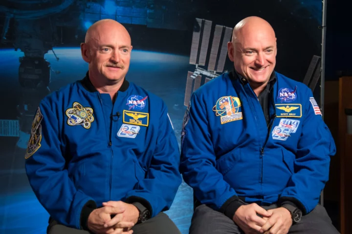 For NASA's comprehensive study on space travel's effects on human health, astronaut Scott Kelly (right) spent almost a year on the ISS, while his twin brother Mark Kelly (left) stayed on Earth