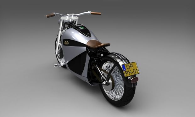 The electric cruiser named Orphiro which is said to have a top speed of 75 mph and a range of 60 miles