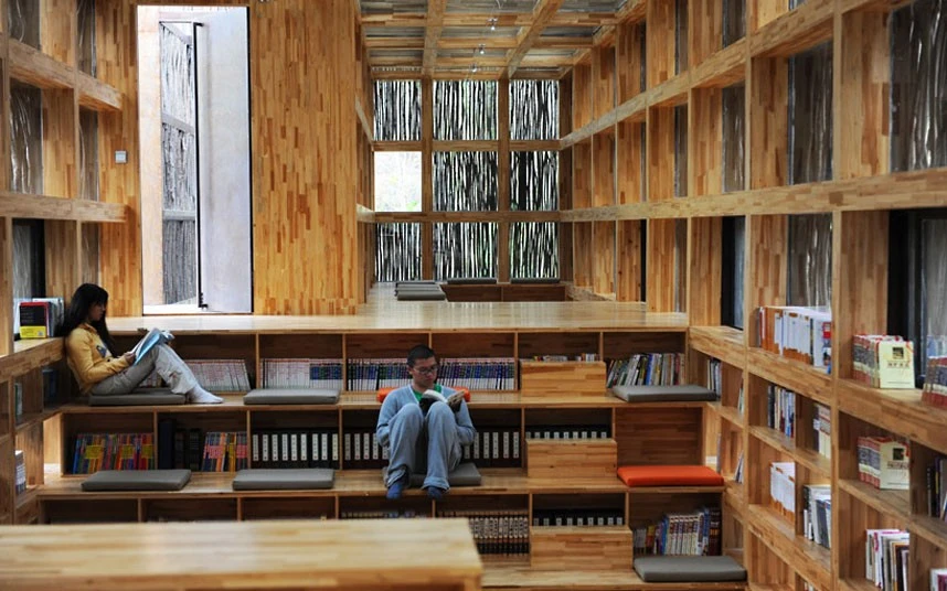 Culture: Liyuan Library, Beijing, China - designed by Li Xiadong Atelier