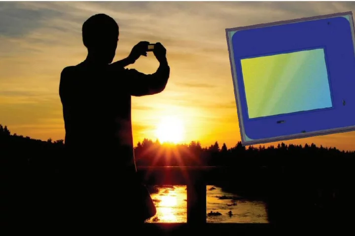 Mobile device imaging sensor manufacturer OmniVision has announced the development of a slim CMOS camera sensor based on its 1.1-micron, backside-illuminated pixel architecture