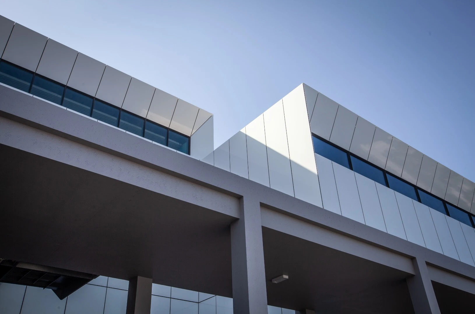 Cube-like structures make up the Jameel Arts Centre in Dubai