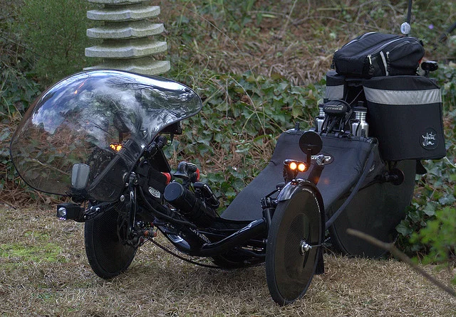 Silk: Cyclist Jim Artis' Catrike 700 recumbent tricycle