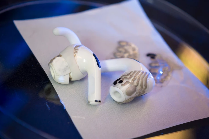 The sensor-equipped earbuds are much less bulky and constrictive than conventional EEG headsets