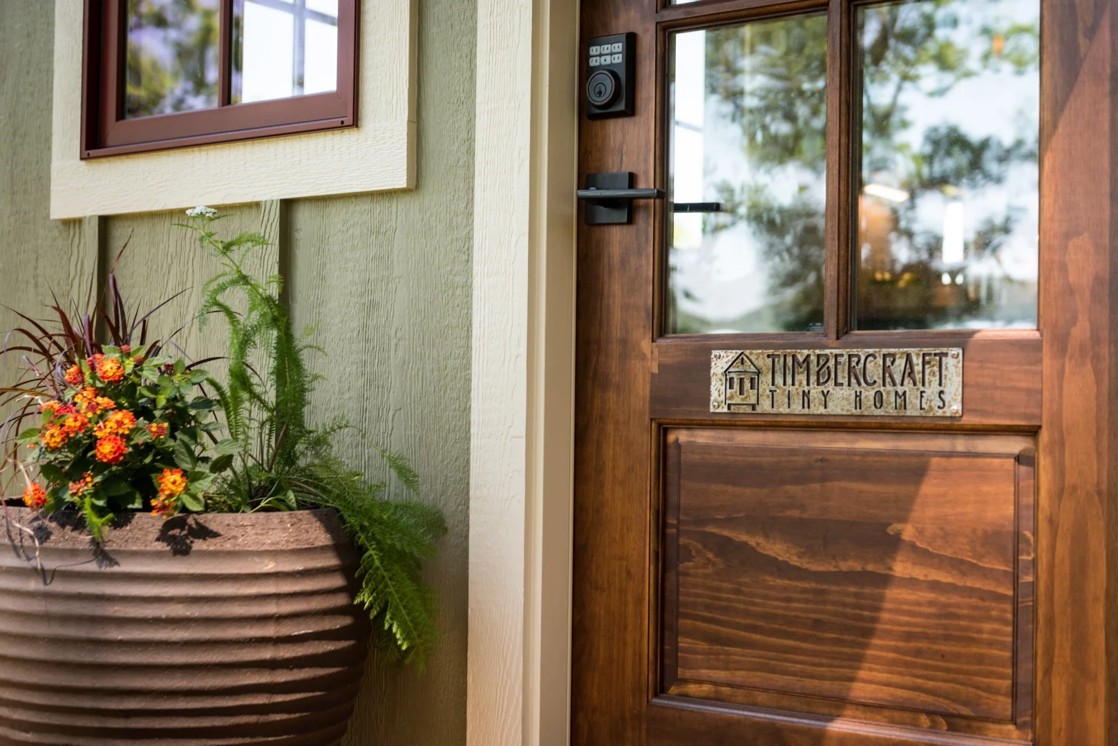 Two doors offer access to the Denali