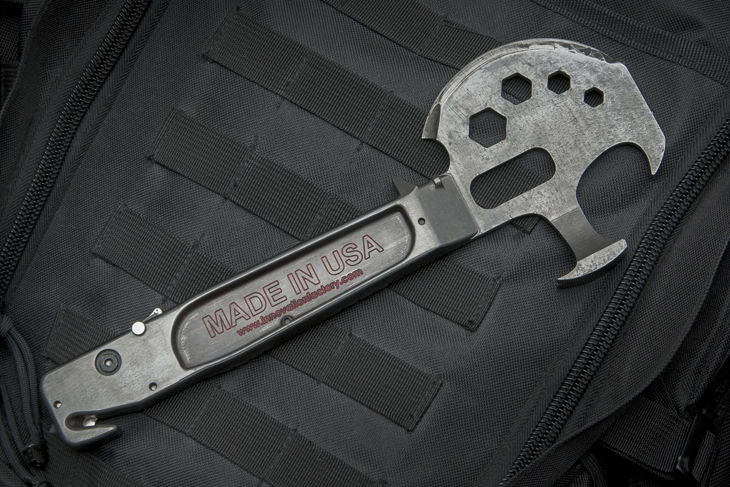 The Lil Trucker multitool was designed by firefighters to be useful in an emergency