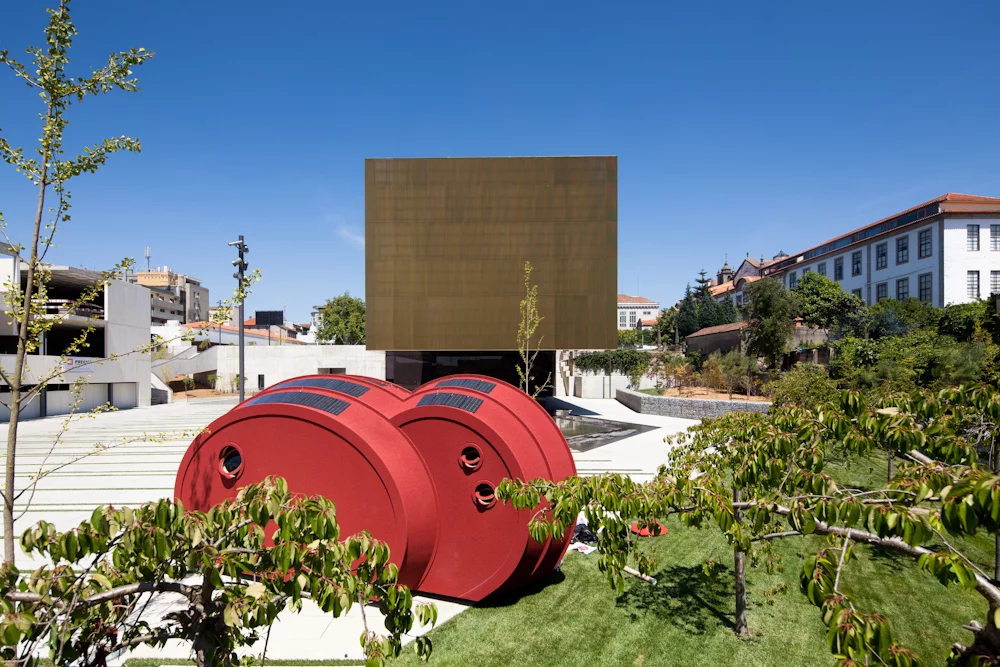 Shelter ByGG is a habitable module made mainly of cork (Photo: Joao Morgado)