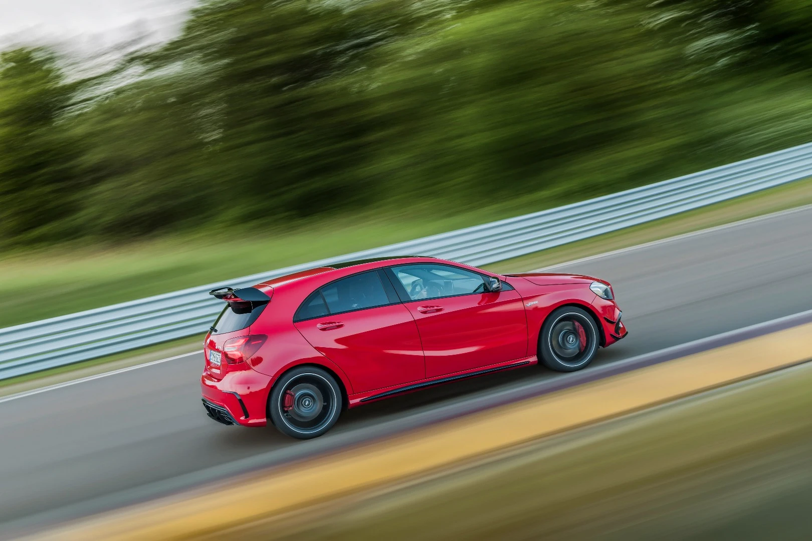 The Mercedes A45 AMG will now hit 100 km/h in just 4.2 seconds