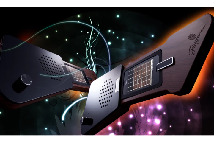 The Fingerist music adapter from EVENNO allows iPhone and iPod Touch music app guitarists to really get to grips with the digital instrument