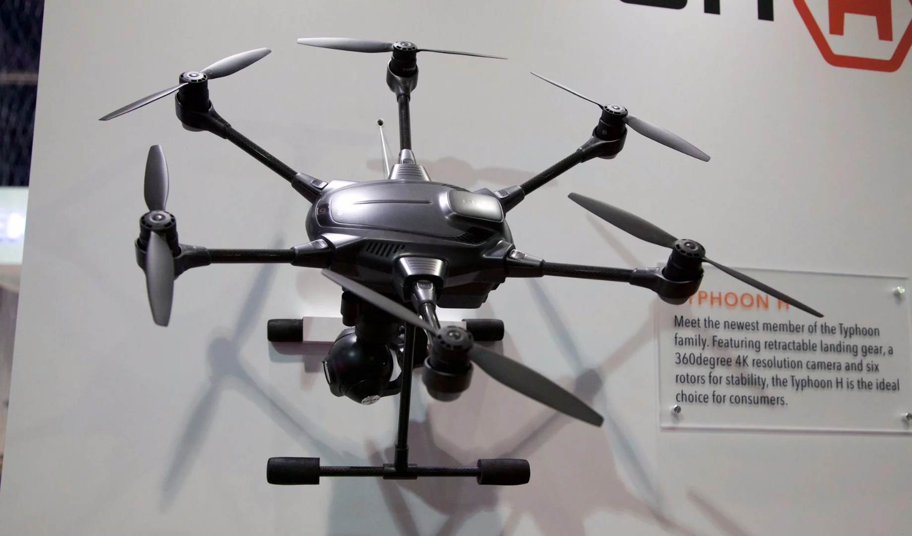 The Typhoon H was announced this week at CES