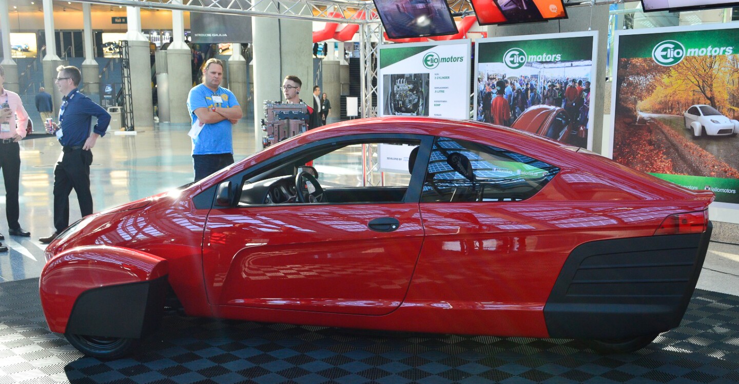 Elio Motors reveals its P5 prototype