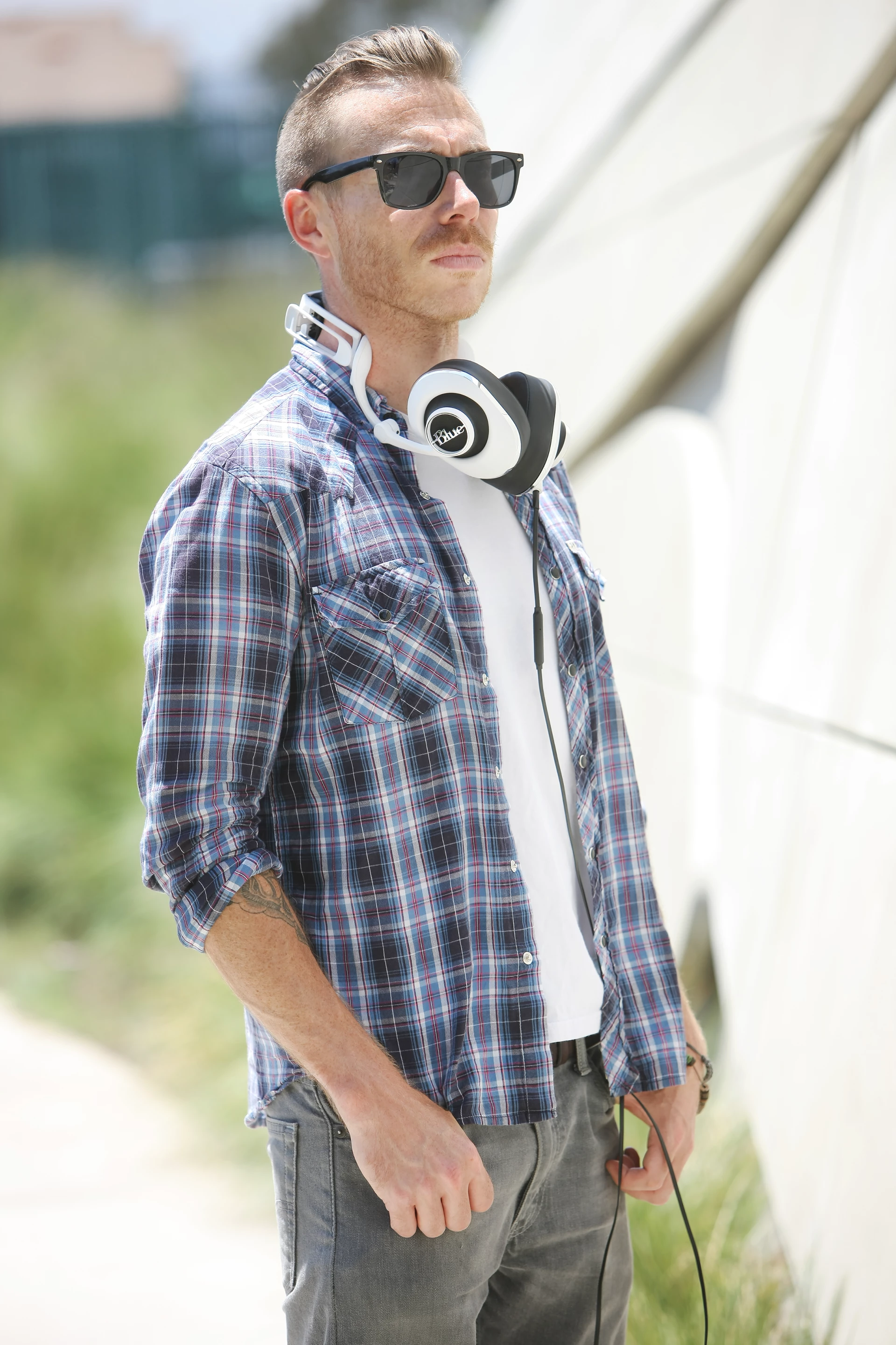 The Blue Lola headphones will be available in black or white from early next month for US$249.99